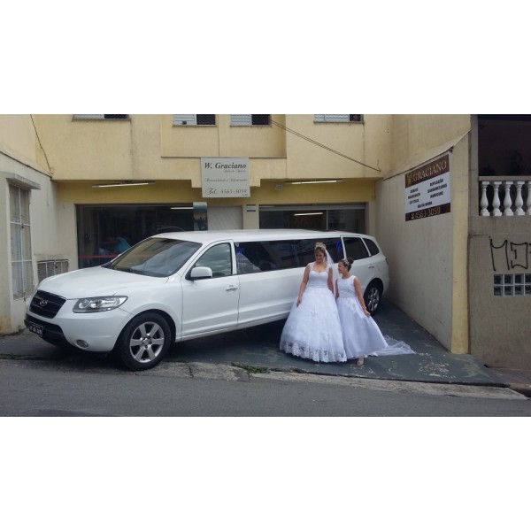 Aluguel de Limousine para Casamento Preço na Vila Chica Luíza - Limousine para Casamento em São Caetano