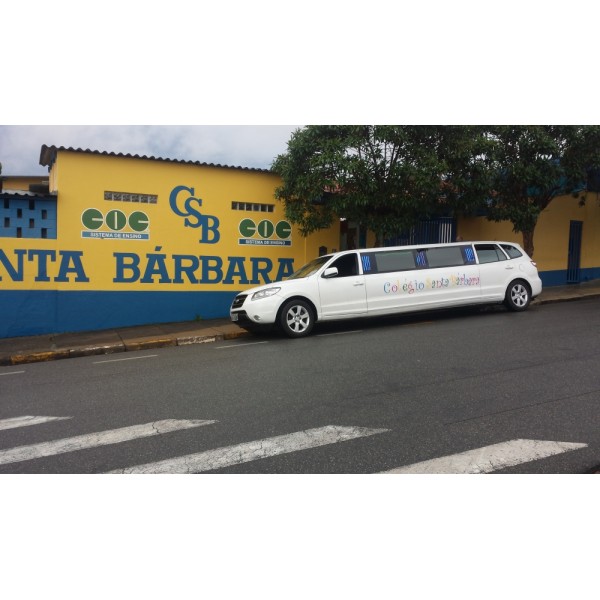 Comprar Limousine de Luxo Valor Acessível na Vila São José - Comprar Limousine Branca