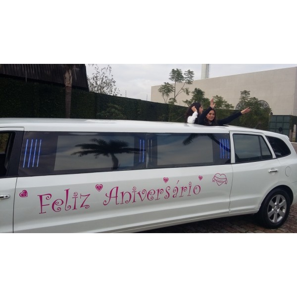 Festa de Aniversário em Limousine Melhor Preço na Vila Nova Granada - Limousine para Aniversário Infantil