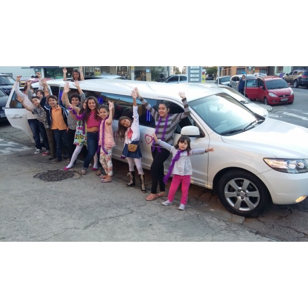 Limousine para Aniversário Infantil Valor na Vila Vidal - Limousine para Aniversário na Zona Norte