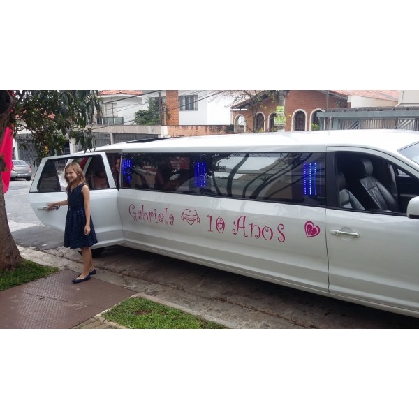 Limousine para Aniversário Preço em Londrina - Limousine para Festa de Aniversário