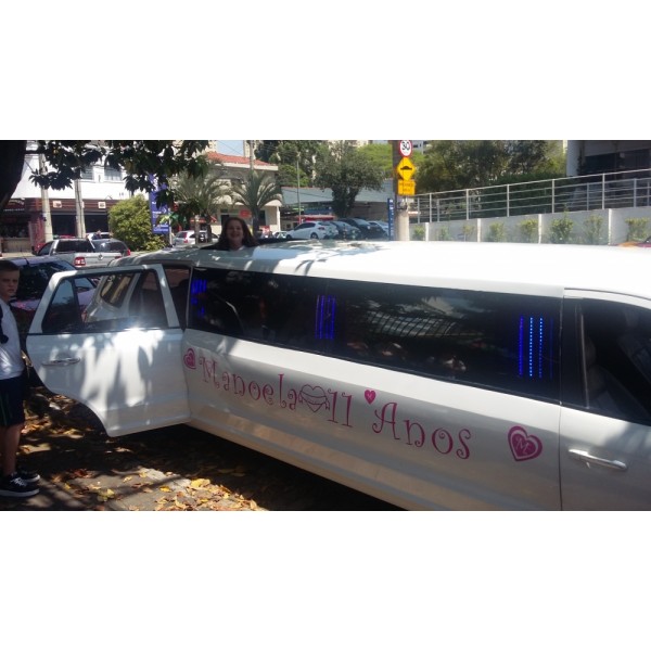 Limousine para Aniversário Preço na Vila Anchieta - Aniversário em Limousine