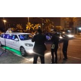 Aluguel de limousine para casamento preço acessível em Sumaré