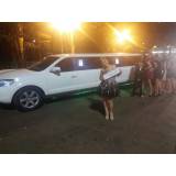 aluguel de limousine para festa SP preço no Jardim Laone