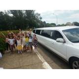 aniversário infantil na limousine no Jardim Vale Verde