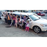 Limousine para aniversário infantil valor no Jardim Miriam