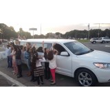 Limousine para aniversário infantil valor no Jardim Santo Onofre