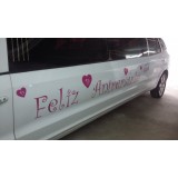 Limousine para aniversário onde contratar no Jardim Klein