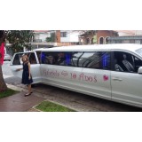 Limousine para aniversário preço em Londrina