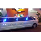 Limousine preço em Bragança Paulista