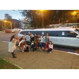 quanto custa aluguel de limousine para festa infantil em SP  no Jardim Eledy